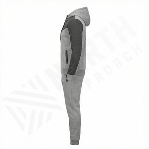 Conjunto Deportivo de Dos Piezas para Hombre, OEM ODM, Cómodo, Transpirable, Talla Grande, para Entrenamiento, Jogging, con Logotipo Personalizado - Product Image 3