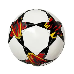 Ballon de football et ballon de football d'articles de sport en cuir et ballon de football de taille personnalisée - Product Image 1