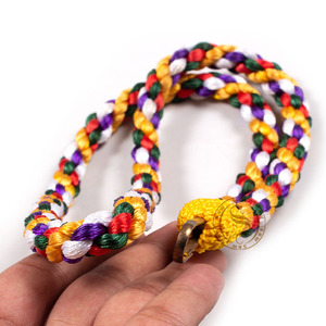 High Quality Ceremonial Uniform Lanyard Best Quality Officers Uniform Lanyard with Steel Tip Hook Made from Thread Fabric - Product Image 4