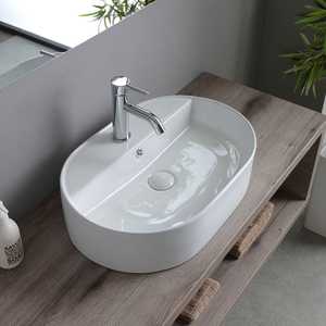 Mueble de Baño Minimalista de Dos Piezas de 120 cm para Colgar en la Pared, con Lavabo Ovalado Blanco, Serie Kos - Product Image 5