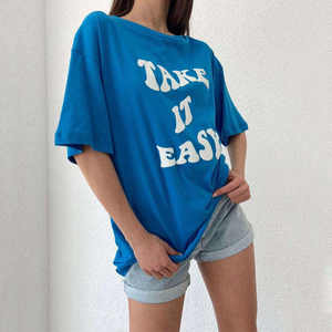 Camiseta Holgada de Media Manga con Hombros Caídos para Mujer, Profesional, Cómoda, Informal y Moderna - Product Image 2