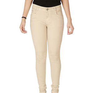 Concevez Votre Propre Jean Léger pour Femmes Vente Chaude Jean Slim Fit en Denim Fabriqué pour Femmes - Product Image 1