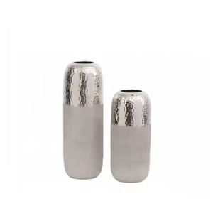 Florero de Metal de aluminio de lujo de estilo real moderno diseño creativo de flores doradas para el hogar sala de estar vajilla Venta caliente - Product Image 6