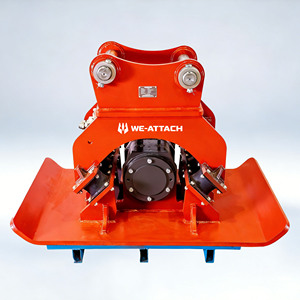 We-Attach Hydraulic FlowControl Bearing Motor High-Elastic Damper Garansi 1 Tahun 4-10T Excavator Vibratory Plate Compactor Model - Product Image 1