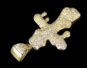 Colgante de Cruz helado de alta calidad para hombres Hip Hop Moissanite Diamond Jewelry Gift para ocasiones especiales - Product Image 2