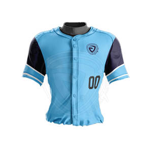Conjunto de uniforme de béisbol transpirable de diseño personalizado talla grande MOQ bajo recién llegado al por mayor - Product Image 4