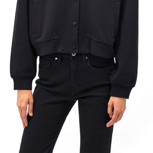 Chaqueta universitaria corta hecha de tela de secado rápido para mujer a la moda 2025 chaqueta universitaria corta de ajuste Regular para mujer con servicio OEM - Product Image 5