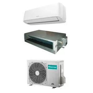 Aire Acondicionado Inverter Hisense de 9000+12000 BTU, Doble Unidad, con Ductos, Alta Eficiencia Energética, R32 A++, 2AMW42U4RGC ADT35UX4RBL8 - Product Image 1