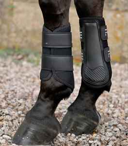 Bottes de protection pour chevaux personnalisées, rembourrage absorbant les chocs, soutien complet des tendons et des jarrets, bottes d'équitation confortables - Product Image 4