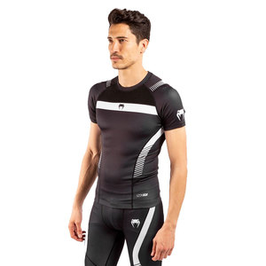 Rash Guards de gymnastique pour MMA BJJ Compression Anti UV Respirant Quick Dry HD PrintSublimated Fabric Jiu Jitsu Kimono Fit - Product Image 1