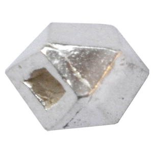 Perles de cube à facettes en argent sterling de 4mm Fabricant et fournisseur de perles simples en argent sterling de la meilleure qualité - Product Image 1