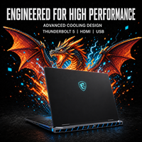 Untuk Laptop Gaming MSI Titan 18 HX AI Core Ultra 9 285HX RTX 5080 16GB 64GB DDR5 18 Inch 4K Mini LED Gaming Grosir