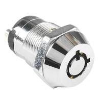 Micro-interrupteur électronique ABA, serrure en alliage de zinc chromé, grade 2 ANSI, 2 clés, boîtier de contrôle de sécurité renforcé, personnalisable TW