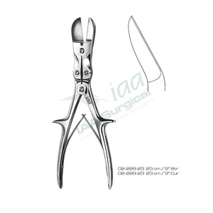 Herramientas Quirúrgicas Ortopédicas, Rongeur de Hueso Friedmann, Instrumentos Dentales, Rongeurs de Doble Articulación, Rongeurs de Hueso Hechos a Medida - Product Image 2