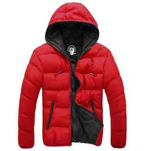 Veste d'hiver personnalisée OEM pour hommes Manteau chaud à col montant avec tissu en toile rembourrée à bulles et poche arrière - Product Image 1