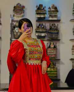 Vestidos Afganos Kuchi para Mujer, Venta Caliente 2025, Vestido Afgano Kutchi Original de Alta Calidad al Por Mayor al Mejor Precio - Product Image 3