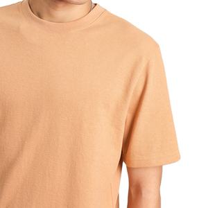 T-shirts vierges confortables à col rond et col rond, style avec logo personnalisé, vêtements décontractés à séchage rapide, t-shirts décontractés en coton uni pour hommes - Product Image 3