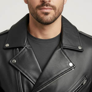 Chaqueta de Motociclista para Hombre, Estilo Vintage, para Conducir, Moda Urbana y Uso Diario - Product Image 5