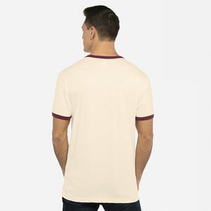 T-shirt unisexe classique en jersey de coton ou polyester, style ringer, personnalisable, manches courtes, col rond, t-shirts ringer - Product Image 2