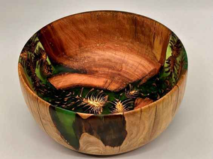 Cuenco para mezclar de madera y resina de alta calidad, vajilla para hotel y restaurante, cuenco para Mezclar alimentos - Product Image 2