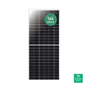 Panneau solaire bifacial HJT 545W, cadre argenté, 144 cellules mono, PS545M6-24/TH, palette industrielle - Product Image 3