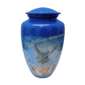 Urnas Funerarias de Aluminio de Calidad Superior para Cremación, para Uso en Nicho Funerario, Entierro y Columbario - Product Image 1