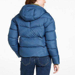 Chaquetas Acolchadas de Satén Estampadas para Mujer, Cálidas para Invierno, Venta al Por Mayor de Fábrica, Nueva Llegada, Transpirables, Impermeables y Reversibles - Product Image 3