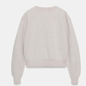 Étiquette personnalisée Streetwear taux d'usine haute qualité premium coton sweat vêtement teint col rond haut sweat surdimensionné 2026 - Product Image 4