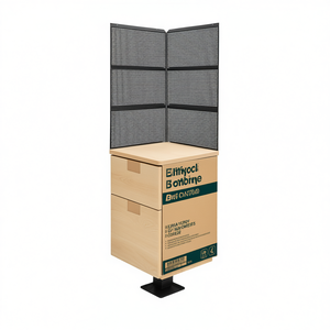 Facom Tool Cabinet <b>Corner</b> <b>Unit</b> with Wooden Top and Panels - Product Image 2