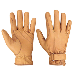 Gants d'équitation antidérapants OEM personnalisés, gants d'équitation d'hiver professionnels pour hommes, confortables, gants en cuir bien vendus - Product Image 3