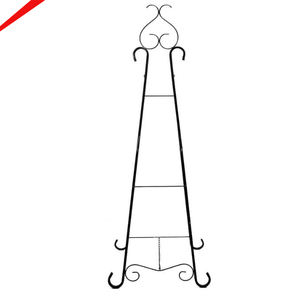 ขาตั้งโลหะขาตั้งจัดแสดงเหล็กสีดำปรับได้2025ดูงดงาม - Product Image 1