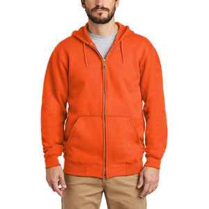 Nouvel Arrivage – Sweat à Capuche Polaire Basique pour Homme, Style Zippé OEM, Logo Personnalisé, Coupe Classique, Streetwear Hiver, Fabricants B2B 100% - Product Image 1