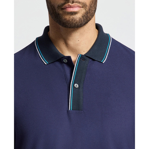 Camisa de Manga Corta para Hombre, Talla Grande, Corte Ajustado, Secado Rápido, Transpirable, Anti-Pilling, Tejido de Poliéster y Algodón, Estilo Casual - Product Image 3