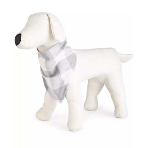 Pigiami Bianchi XL per Famiglia, Set Coordinato con Bandana per Animali Domestici, Cappotto in Bambù XS per Gatti, Accessori Natalizi Lavabili - Product Image 1