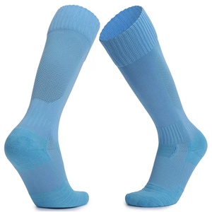 Chaussettes de sport pour hommes en gros, mi-mollet, pour le football, le baseball, le football américain, chaussettes de performance avec coussinets, chaussettes d'entraînement, unisexe-adulte - Product Image 2