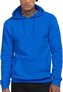 Sudaderas Casuales de Invierno para Hombre, Color Sólido, 100% Algodón, Impermeables, Corte Regular, con Diseño de Bolsillo - Product Image 4