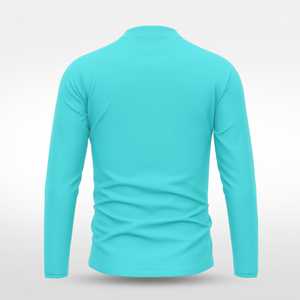 เสื้อซิปแขนยาวพิมพ์ลายซับลิเมชันย้อนกลับได้ดีไซน์ตามสั่งน้ำหนักเบาควบคุมความชื้นได้ดี - Product Image 3