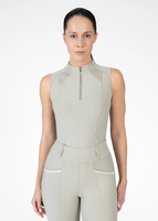 Haut de performance équestre sans manches pour femme, extensible, confortable, pour l'équitation, vente en gros