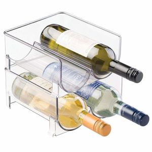 Support à vin en acrylique transparent pour une bouteille, présentoir autoportant pour bar et hôtel - Product Image 5