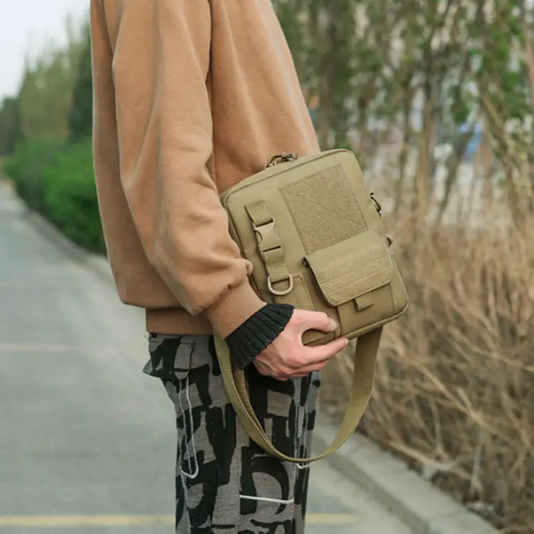 AYPPRO-Sac de messager multifonctionnel en nylon pour homme 4L d'usine, sac à bandoulière camouflage tactique étanche