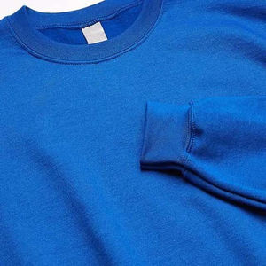 เสื้อสเวตเชิ้ตผู้ชายคุณภาพดี พิมพ์สีตามสั่ง ทรงปกติ ผ้าฝ้ายฟลีซ 100% สำหรับฤดูหนาว รับสกรีนโลโก้ ย้อมสีพื้น - Product Image 2