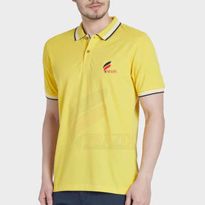 Polos de último diseño Polos de ropa informal Polos de color personalizados con logotipo personalizado - Product Image 4