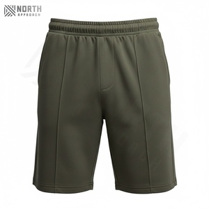 2025 New Arrival High Street <b>Men's</b> <b>Shorts</b> Solid <b>Pattern</b> Quick Dry Canvas Polyester/Cotton Custom Design OEM Wholesale <b>Shorts</b> - Product Image 2