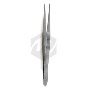 Pince à épiler à pointe fine dentelée pince à épiler 3.5 ''Instruments médicaux pince à épiler en acier inoxydable utilisation chirurgicale sourcil - Product Image 2