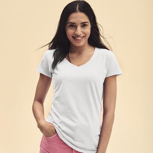 Fruit Of The Loom T-shirt blanc pour femme Fruit Of The Loom Textile M721319-134 - Product Image 1