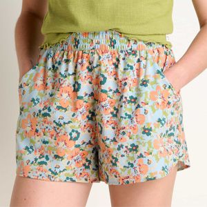Pantalones cortos de bambú para Mujer | Ropa de verano suave y transpirable ecológica con cintura elástica cómoda - Product Image 2