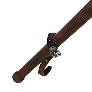 Chaise pliante en cuir artisanal de qualité supérieure avec support pour lampe et dossier rétractable pour la photographie en extérieur, la chasse et le camping - Product Image 4