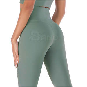 Leggings y Top de Yoga para Mujer, Talla Grande, Transpirables, Ligeros, con Logotipo Personalizado de Primera Calidad, 100% Algodón - Product Image 5