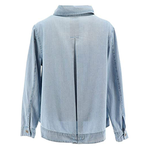 Chaquetas Vaqueras Ligeras de Alta Calidad para Mujer, Chaqueta Vaquera de Algodón de Moda Urbana, Venta al por Mayor - Product Image 4