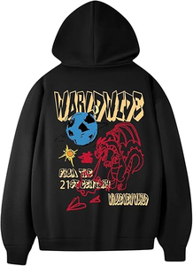 Sudadera con capucha de mezcla de algodón básico del fabricante para hombre, sudadera personalizada transpirable para apliques bordados con logotipo estampado en soplo - Product Image 2